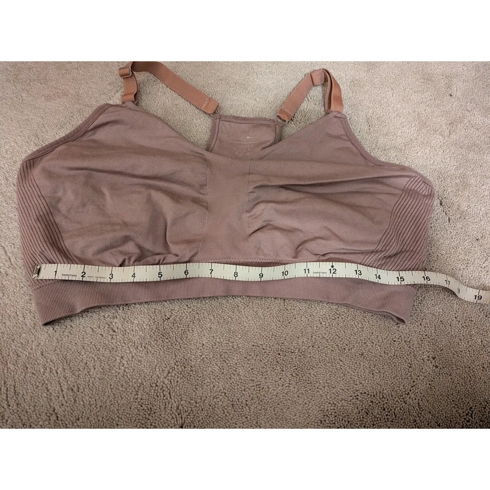 Kindred Bravely Nursing Bra XL‎ Regular Mauve Pink Sublime Seamless Racerback
